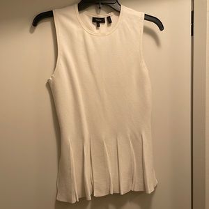 White Theory Peplum Tank Top